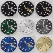 Watch Dial 29mm Spare Parts With Hands Fit NH36/NH36A Date/Day Calendar Window
