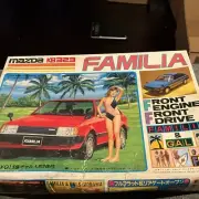 Mazda KB323 Familia & Gal Model Kit No. 955-700 Nitto 1/24 See Description