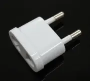 10pcs US to European EU Power Outlet Plug Adapter Converter 2 Prong Type C