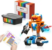 Apitor STEM Robotics Kits, Educational Toy Science Kits with Storage Box, App RC