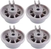SmartSavor 165314 Fit for Bosch Dishwasher Wheels Lower Rack Replace 420198 AP2802428 PS3439123 423232 EAP3439123 PS8697067 Dishwasher Wheels Replaces Dish Rack 4-Pack