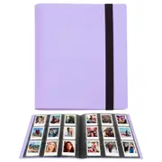 Lifebea 432 Pockets Photo Album For Fujifilm Instax Mini Camera Polaroid Snap Pic 300 Z2300 Instant 2X3 Book 11 9 Evo 90 70 40 8 Liplay (Purple) Photo