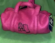 New~Women's Pink Fleece 4-Piece ~Gloves/Scarf/Hat/W Bonus Duffle Bag