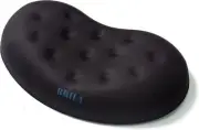 BRILA Ergonomic Memory Foam Mouse Wrist Rest – Massage Holes for Pain Relief