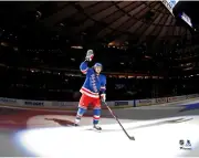 Artemi Panarin New York Rangers Unsigned Post-Game Celebration 11" x 14" Photo