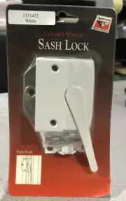 Andersen #7191-32 Sash Lock & Keeper in White (1974 to 1995)