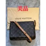 LOUIS VUITTON 路易威登 背帶 M51257 老花MONOGRAM 日本直送 二手