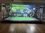 DK & Marshawn Seattle Seahawks Custom 2 Card PSA display case w/ LED lights