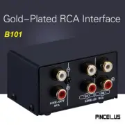 B101 2 in 1 Out or 1 in 2 Out Audio Source Signal Selector Switcher, Speaker
