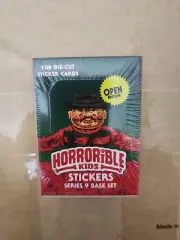 SEALED GPK Horrorible Kids Series 9 108 Base Card Set By Mark Pingitore GPK
