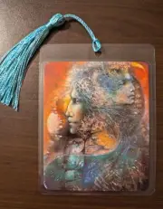 MINERVA ROMAN GODDESS Bookmark Oracle Card BOULET Art Deck NEW Gift Tarot OWL