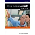 BUSINESS RESULT ELEMENTARY TEACHERS BOOK AND DVD PACK 2ND EDITION [WITH DVD]