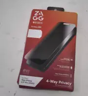 Zagg InvisibleShield Glass Privacy 360 Screen Protector For iPhone 16 Pro Max