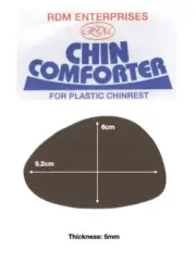 NEW RDM Enterprises violin Chin Comforter Plastic model chin rests free postage
