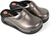 [terlik sabo ortopedik terlik] Terlik Sabo Air ST1091 Max Leather Womens Clogs Mules Slippers Sabot Shoes