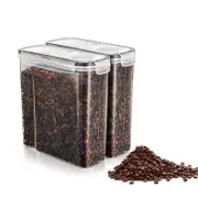 Sorbus 2-Pack (2L/8.4 Cups) Airtight Coffee Bean Storage Containers with Lids