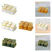 Seasoning Box for Kitchen Storage Sturdy Condiment Box for Pepper Sugar Salt