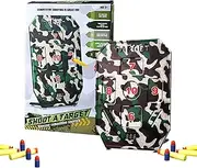 3 Modes Target Electric Scoring, Soft Foam Dart Toy, Scoring Dart Game for Kids, Interactive Dart Game, Foam Dart Toy for Kids, Kids Dart Game with Sound 8.46x5.51x11.42 Inches for Kids 3+