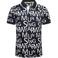 在飛比找Yahoo!奇摩拍賣優惠-新款男生衣服t恤MUNSINGWEAR萬星威高爾夫男裝短袖p