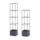 Tomato Planter Box with Trellis Flower Pot for Climbing Vegetables Plant