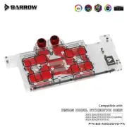 Barrow Full Coverage GPU Water Block for ASUS RTX 3070 DUAL 8G Gaming + aRGB LED