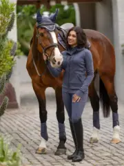 LeMieux Ladies Tabi Tech Full Zip Hoodie - Dusk