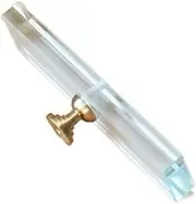 Crystal Glass Door Drawer Cupboard knobs,Brass Glass Transparent Crystal Dresser Knbos and Pulls Kitchen Cabinet Door Knobs and Handles for Furniture Hardware Pulls(Color:120mm) (Color : 100mm) (Co