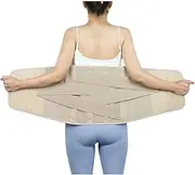 Double Decompression Support Men Women Lumbar Support Belt Back Brace Waist Abdominal Posture Corrector Pain Relief Shapewear For Herniated Disc Sciatica(Large)