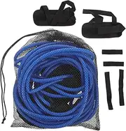 1 Set Portable Ankle Resistance Bands with Straps for Home Gym and Office Workouts Multi Function Fitness Supply for Strength Training and Rehabilitation