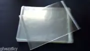 500 8 3/4 x 11 1/4 Clear Resealable Sleeves Cello Cellophane Bags 8.5x11 Prints