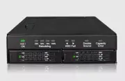 ICY DOCK MB902SPR-B R1 Dual 2.5" SATA Drive Removable RAID 1 & JBOD Mobile Rack