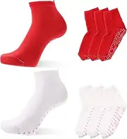 Parliky 4pairs Self-heating Socks for of Comfortable Reusable Non- Heating Socks for Men Women Warm Breathable for Daily Use Acupressure Relief