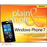 在飛比找三民網路書店優惠-Windows Phone 7 Plain & Simple