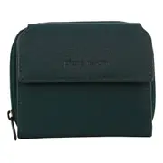 Pierre Cardin Leather Ladies Tri-Fold Tab Zip-Around Wallet - Zirkon