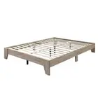Hometta Scandi Bed Base Double mdf Double Bed Frames