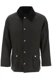 [Barbour] Barbour-Giacca Cerata Ashby-Uomo S Verde