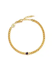 Missoma September Birthstone 18kt Gold Vermeil Bracelet ONE SIZE