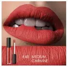 FOCALLURE Waterproof Matte Liquid Lipgloss Tint Long Lasting-#48 MEDIUM CARMINE