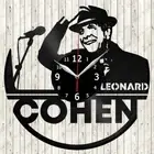 Leonard Cohen Vinyl Record Wall Clock Decor Handmade 2954