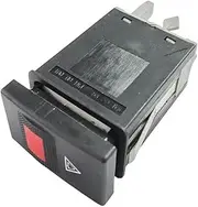 HAUAGEZWU Emergency Hazard Warn Button Switch Fit for Audi 80 90 A4 S4 100 Quattro 8D0941509D