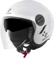 Bogotto H595-1 SPN Jet Helmet, white, Size M for Men