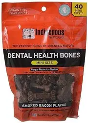 Indigenous Pet Products PGB 13. 2OZ Mini Bacon Dental Bones