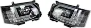 Car Light Compatible For Toyota Hiace Headlights 2014-2018LED Head Lamp Assembly DRL Turn Signal Daytime Running Lights