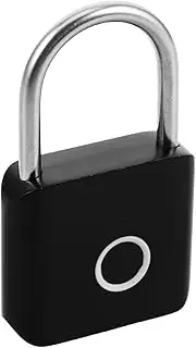 ROMISBABA Travel Safe Fingerprint Luggage Lock Zinc Alloy Padlock Drawer Lock for Suitcase Luggage Accessory Fingerprint Cabinet