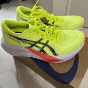 ASICS Women's Running shoes MAGIC SPEED 4 6.5in Safety Yellow/Black NEW with box