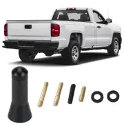 1.4" Carbon Style Car Roof Antenna Short Stubby Mast For Chevrolet Silverado