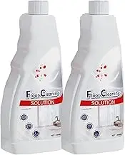 2 Bottle Floor Cleaning Solution Compatible With Roborock Robot Vacuum And Mop Cleaner,Deep Cleans For Multiple Hard Floors, Suitable for All Robot Vacuums With Mopping