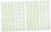 Toyvian 2pcs Dark Stars Stickers Glow in The Dark Wall Decals Boys and Girls Ceiling Stickers