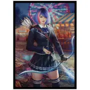 Aurora - Festival Face-Off - Anime - MTG Size - 100 Smooth Matte TCG Card Sle...