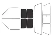 Rvinyl Window Tint Kit Fits Isuzu Hombre 1996-2000